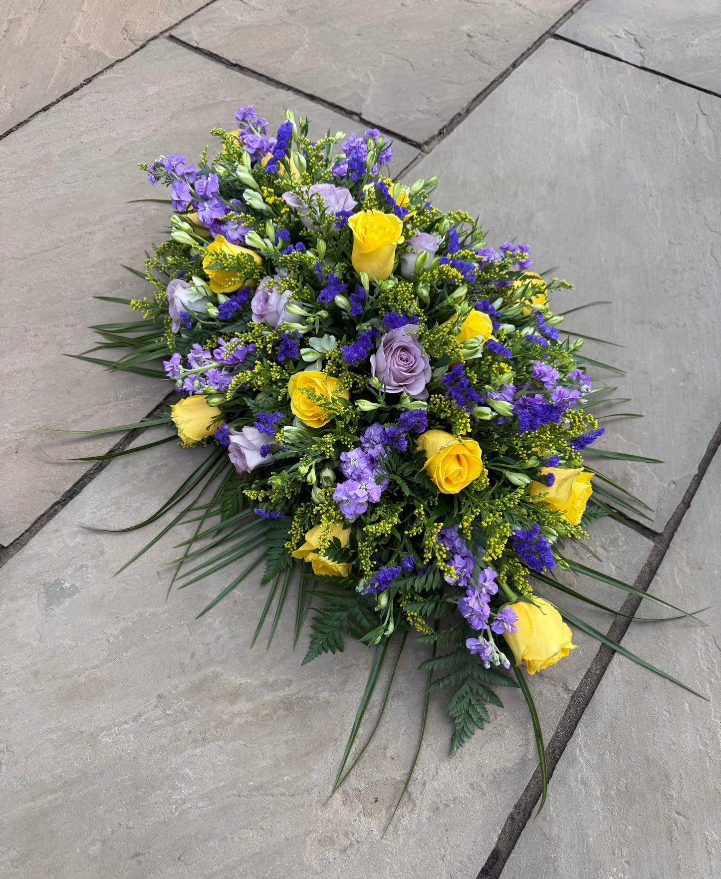 Coffin Spray Funeral Tribute