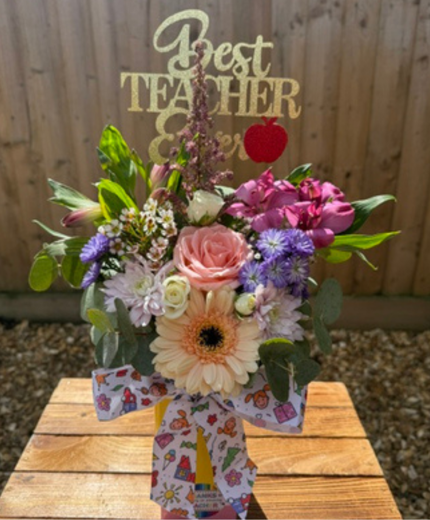 Pencil Gift Box With Pen OR ‘Best Teacher Ever'