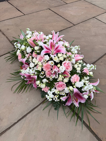 Coffin Spray Funeral Tribute