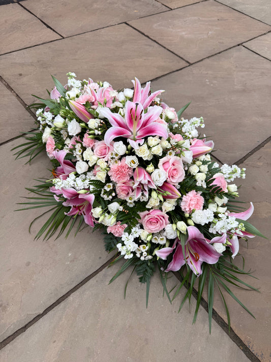 Coffin Spray Funeral Tribute