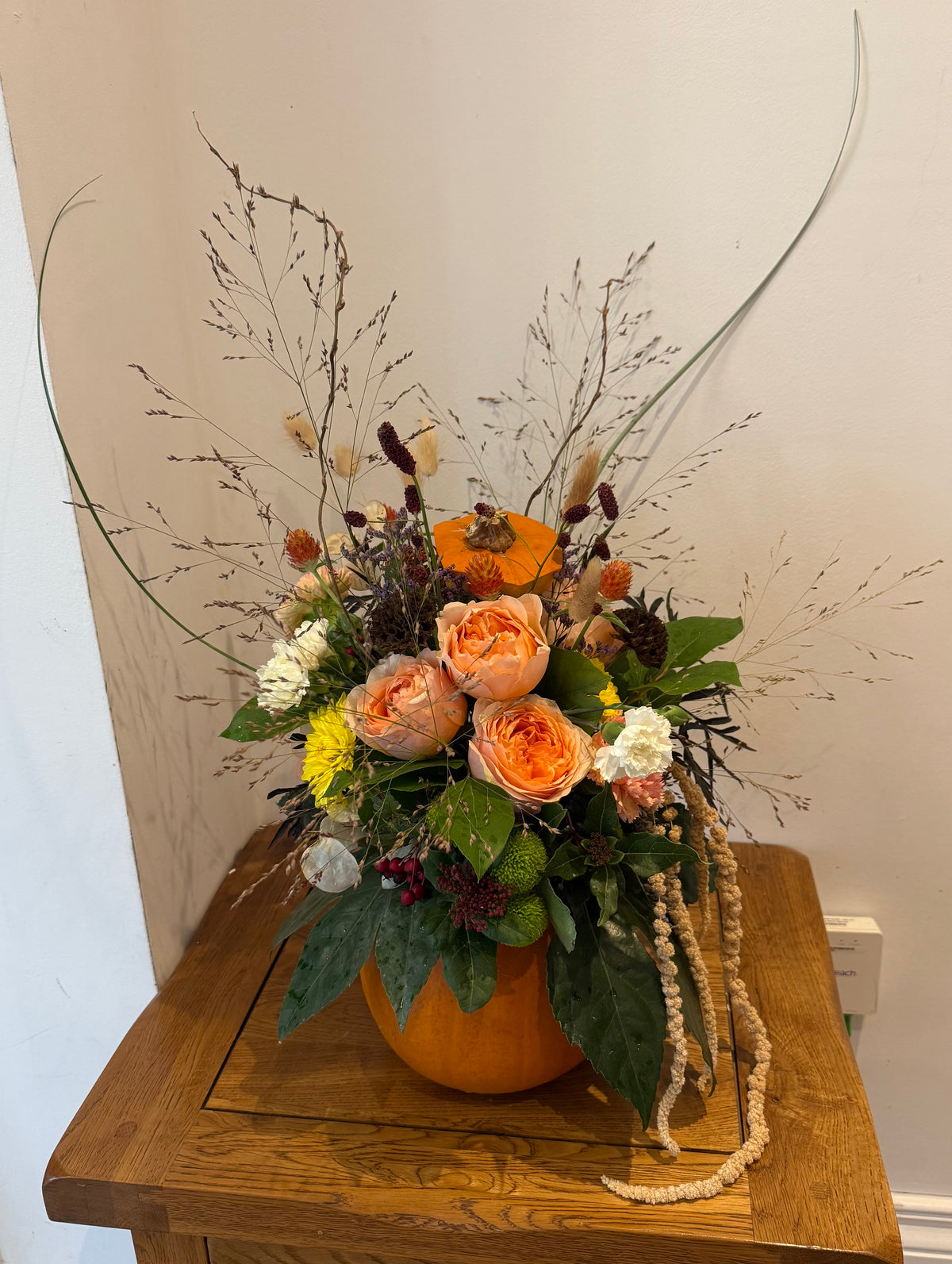 Floral Pumpkin