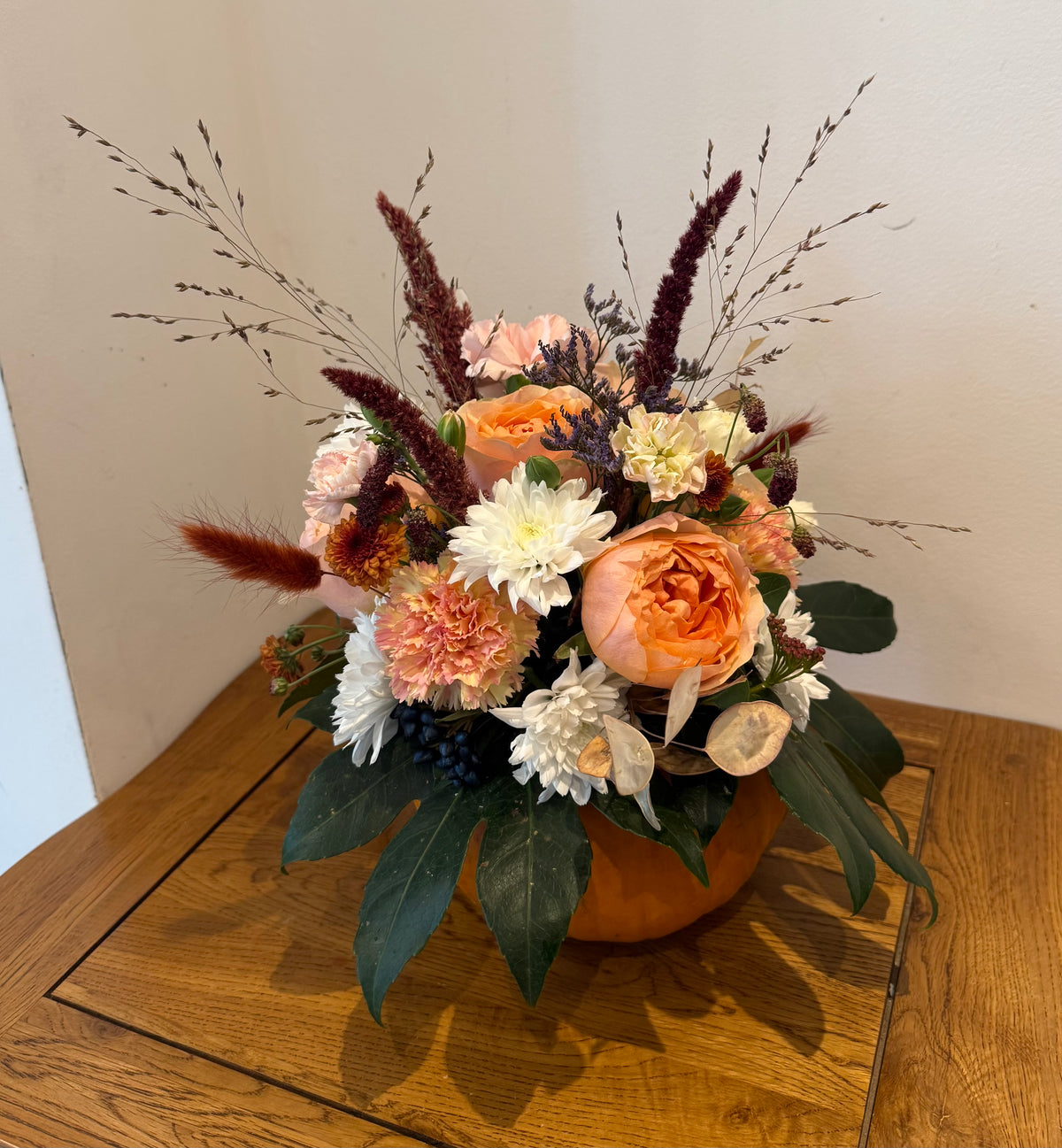 Floral Pumpkin