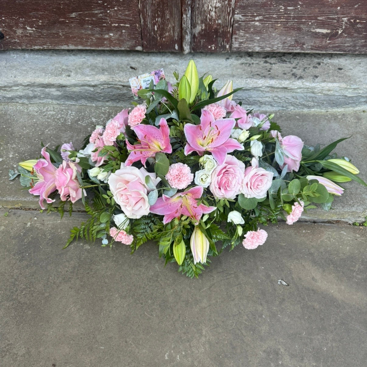 Coffin Spray Funeral Tribute