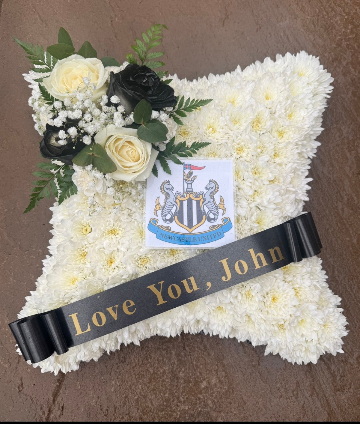 Cushion Funeral Tribute