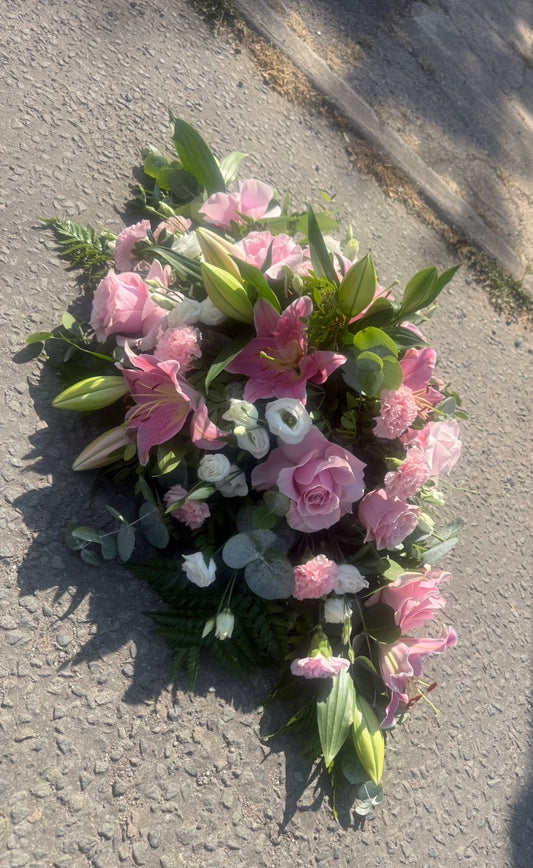 Coffin Spray Funeral Tribute