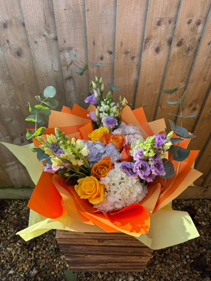 Citrus and Lilac Bliss